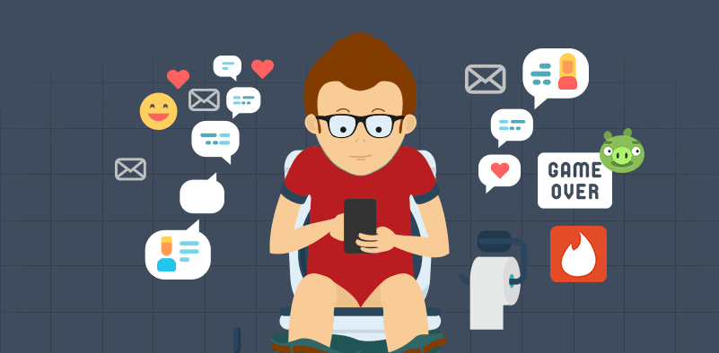 Americans Toilet Smartphone Habits