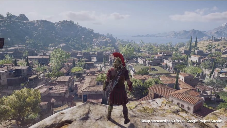 Assassin's Creed Odyssey Google's Project Stream