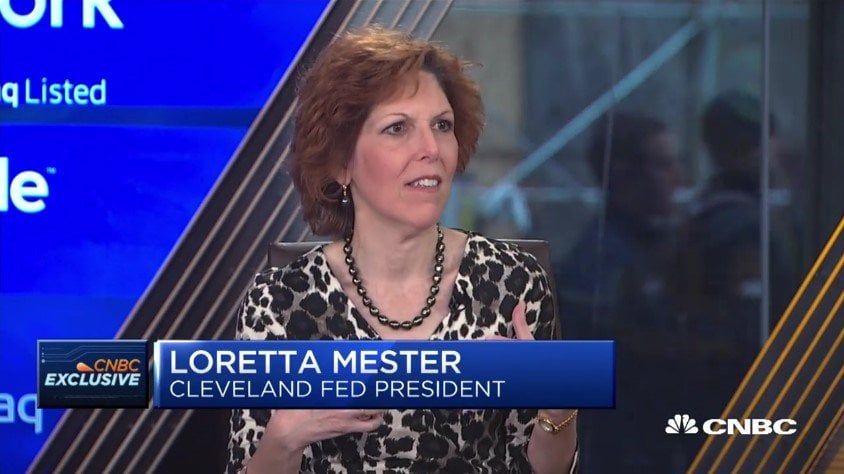 Cleveland Fed President Loretta Mester