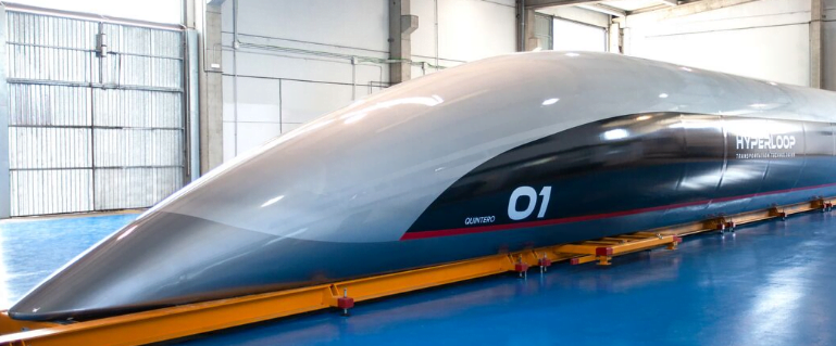 First Hyperloop pod