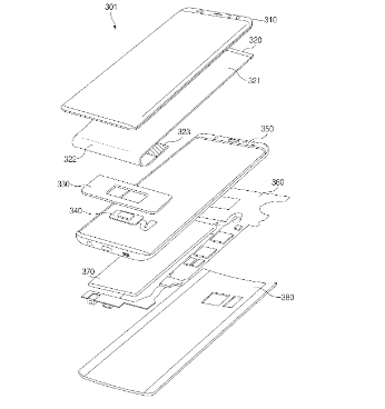 New Samsung Patent in-display fingerprint sensor