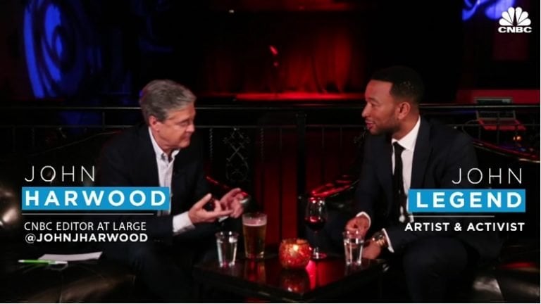 John Legend Sits Down With CNBC Editor At Large John Harwood