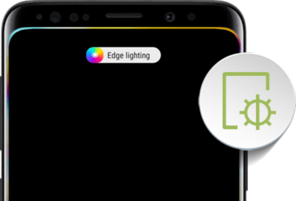 Samsung Galaxy Note 9 Edge Lighting