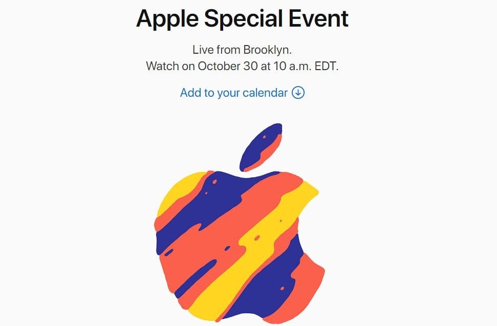 iPad Pro and Mac Event