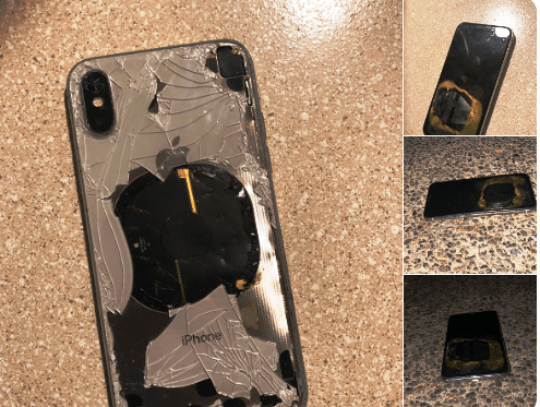 iphone x exploded