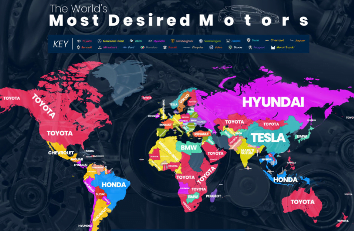 Most Googled Car Brands