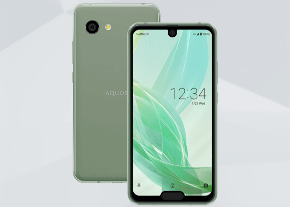 Aquos R2 Compact two notches