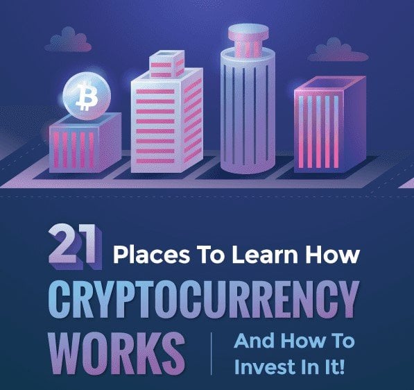 21 Places To Learn How Cryptocurrency Works (And How To Invest In It!)