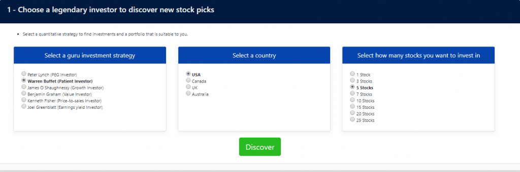 Discover Stocks
