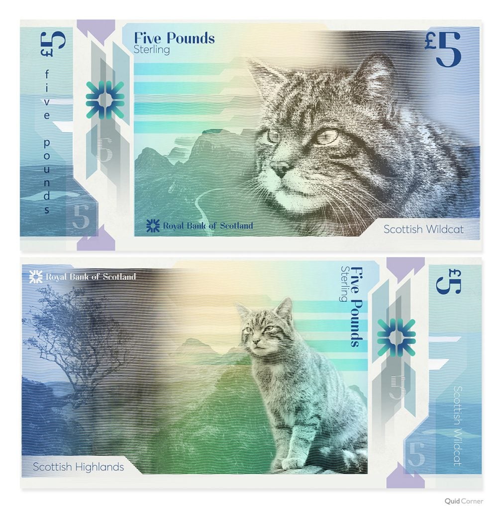 UK bank notes Endangered Species