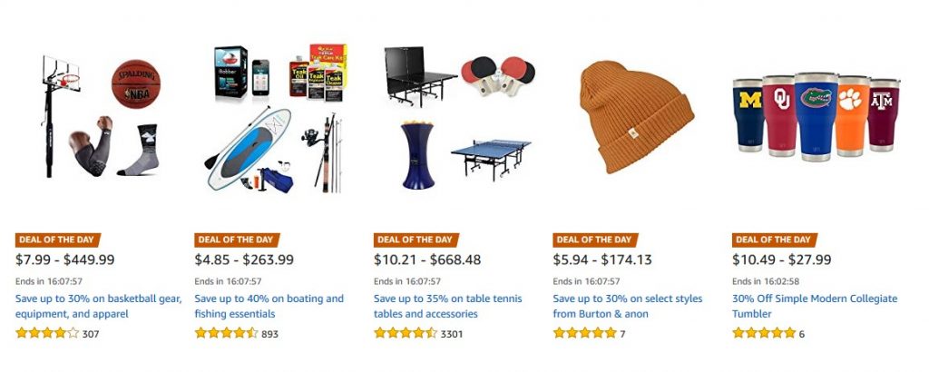 Deals In Sports & Outdoors
