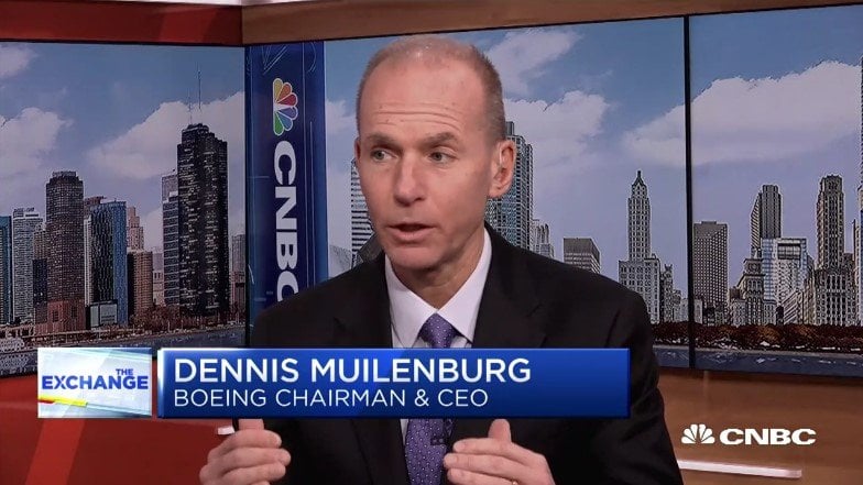 Boeing CEO Dennis Muilenburg