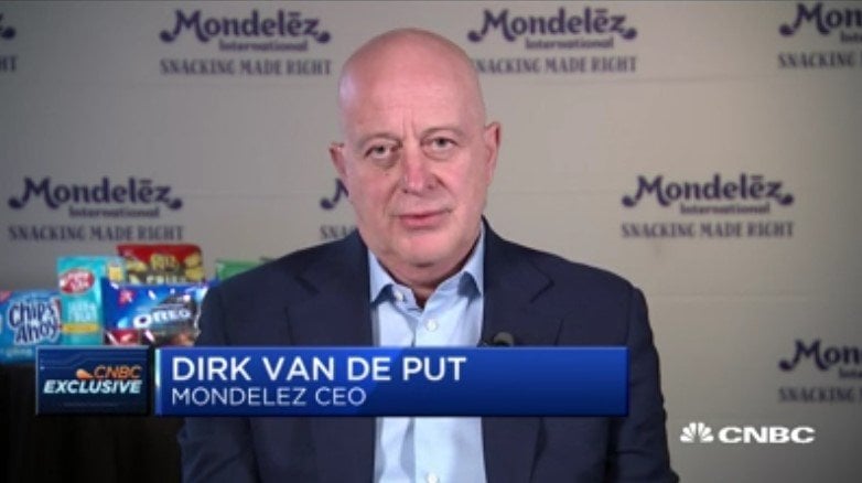 Mondelez Interim CEO Dirk Van de Put
