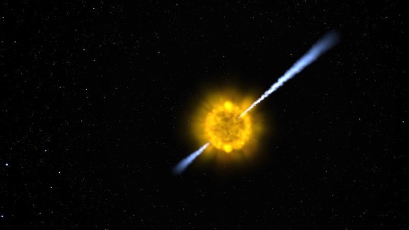 Mysterious Explosion In Space Birth Of A Black Hole