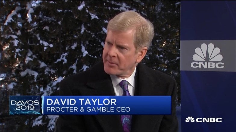 Procter & Gamble CEO David Taylor