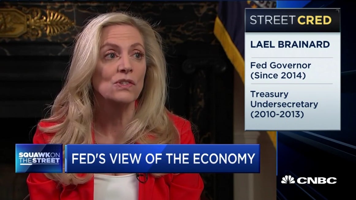 Federal Reserve Governor Lael Brainard