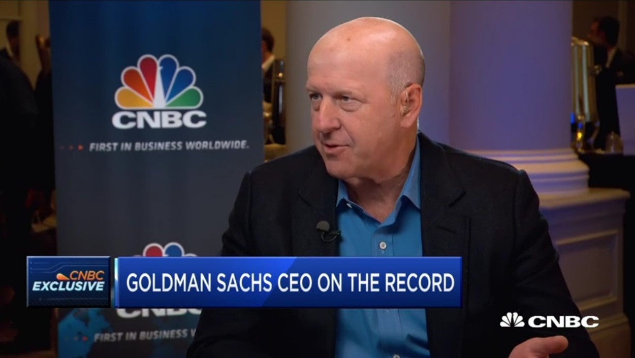 Goldman Sachs CEO David Solomon