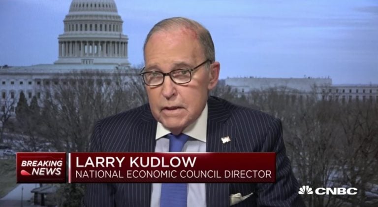 Larry Kudlow On U.S. Economy, GDP Growth And Trade Barriers