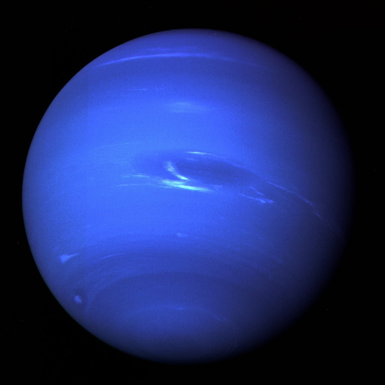 Large Dark Vortex On Neptune