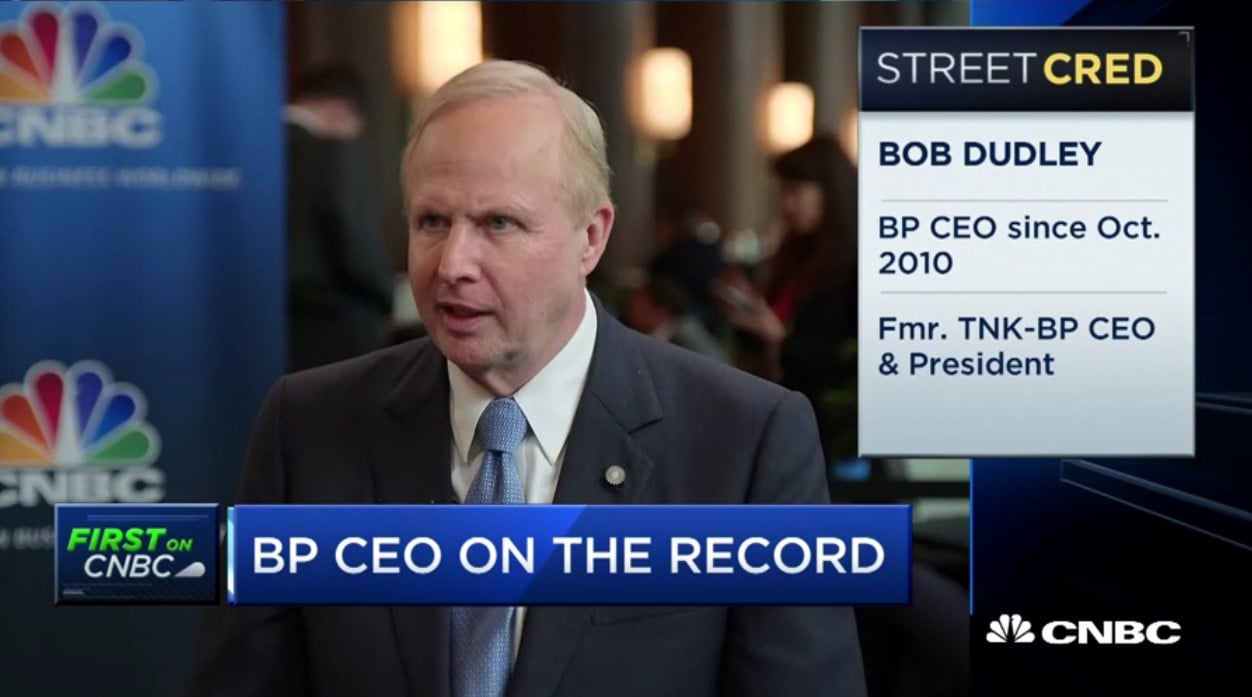 Bob Dudley, BP CEO