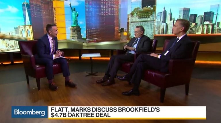 Howard Marks Sees More M&A After Brookfield Deal