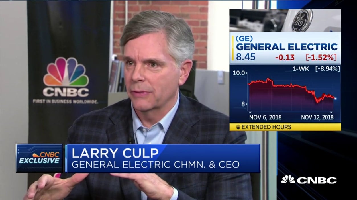 General Electric CEO Larry Culp
