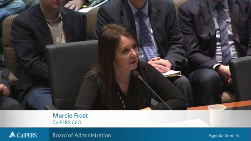 Marcie Frost CalPERS