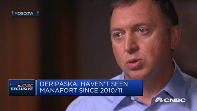 Oleg Deripaska: I Have No Relations With Paul Manafort Since 2011