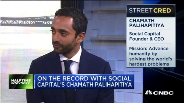 Interview With Chamath Palihapitiya From The CNBC Delivering Alpha Conference