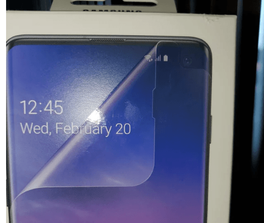 Some Replacement Galaxy S10 Screen Protectors Not Normal Users