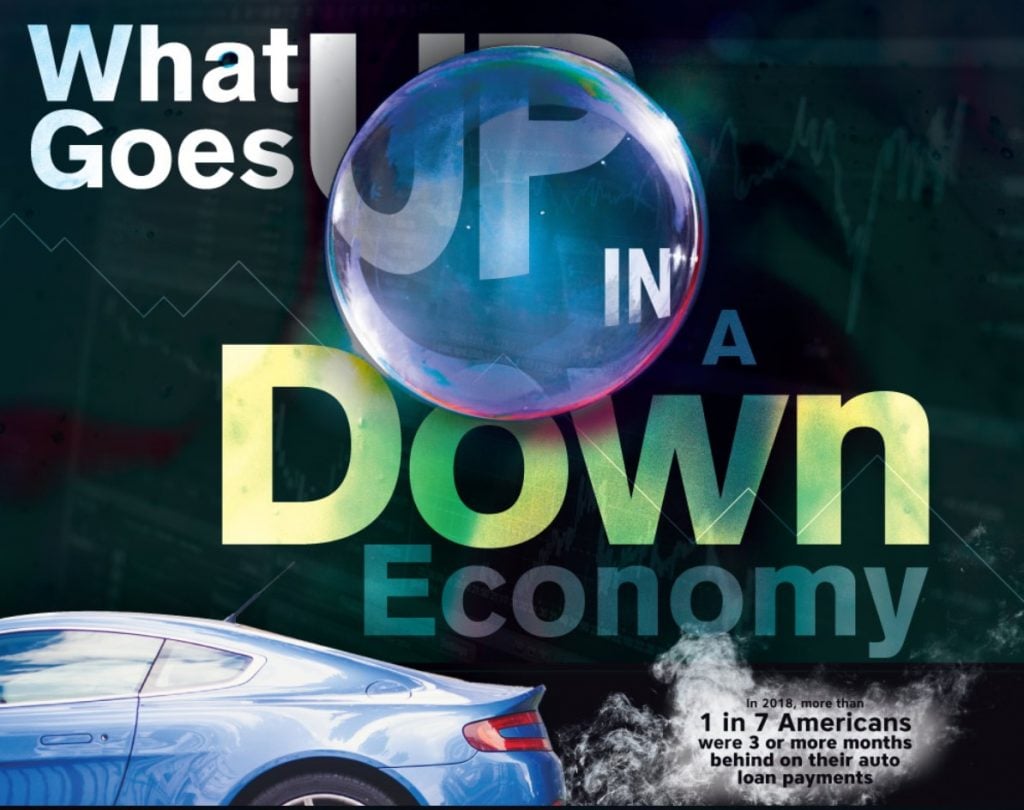 Goes Up In A Down Economy