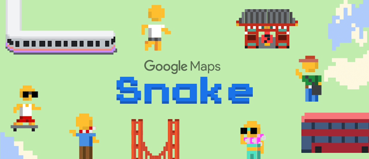 Google Maps April Fools' Day With Iconic Game