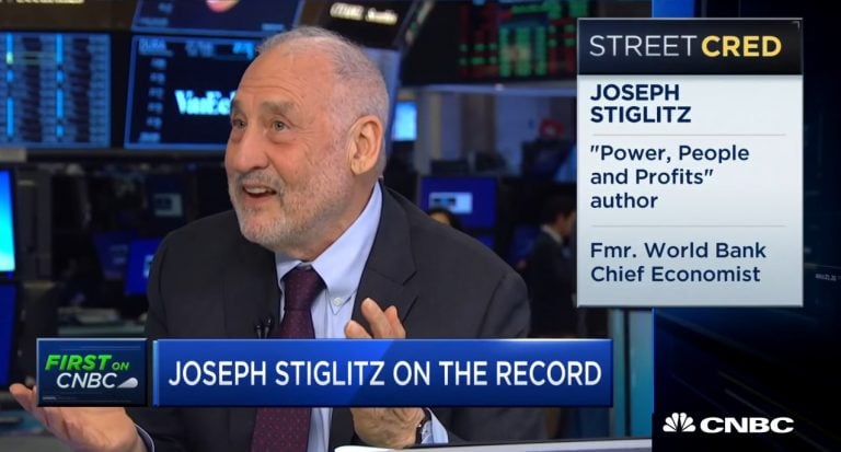 Joseph Stiglitz: The Economy, The 2020 Election, And The Rise Of Progressive Capitalism