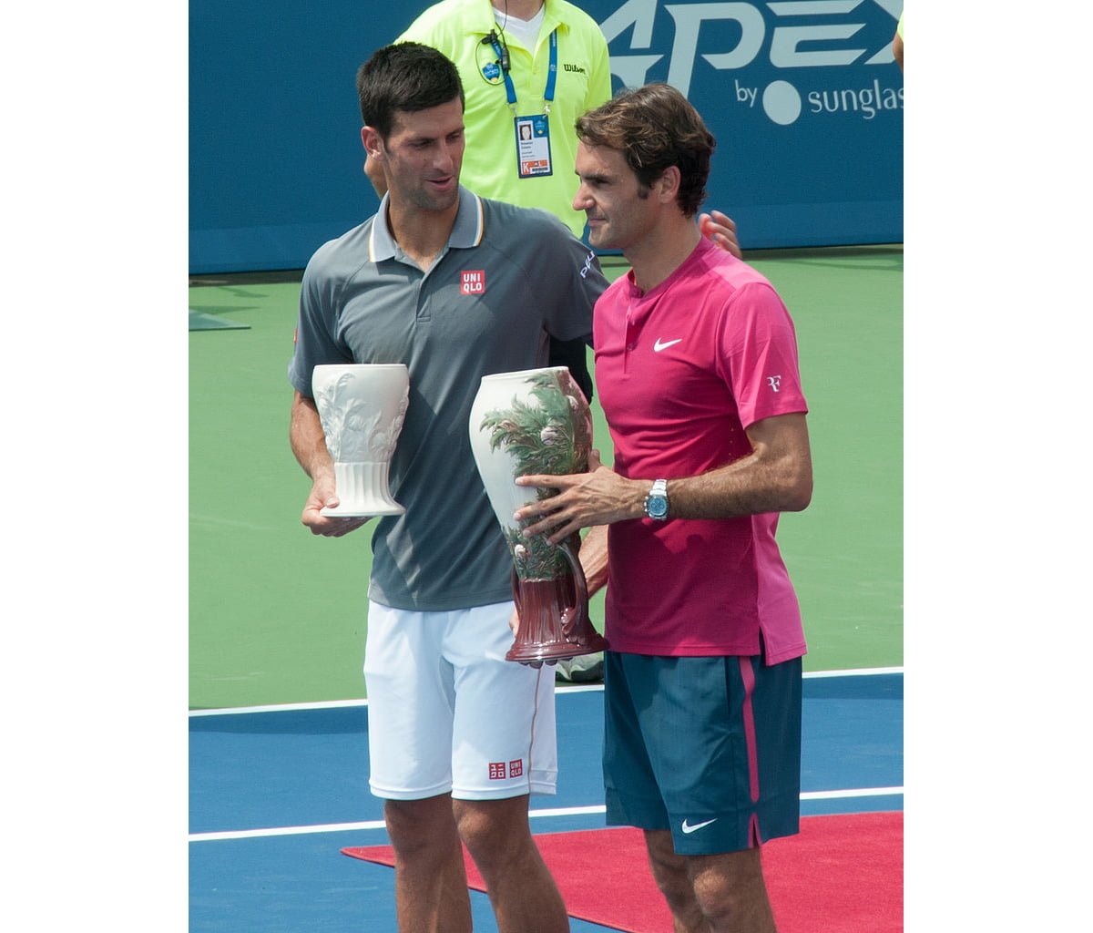 Djokovic And Federer