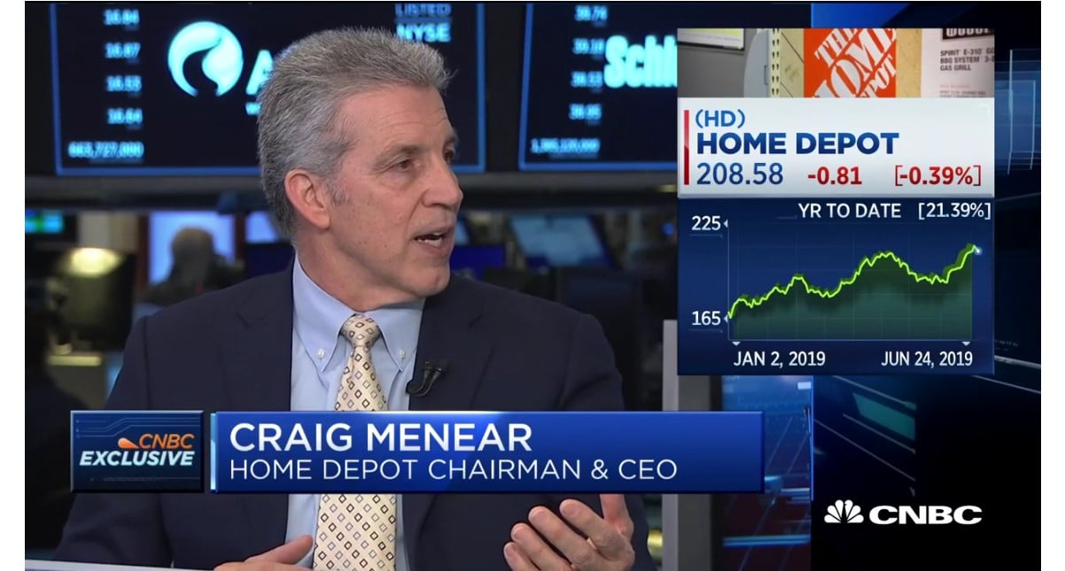 Home Depot CEO Craig Menear