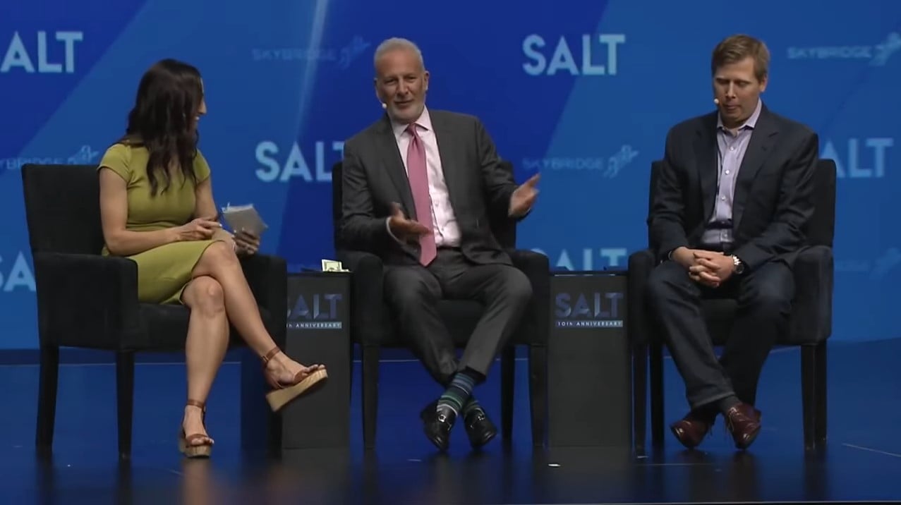 Peter Schiff Debates Bitcoin