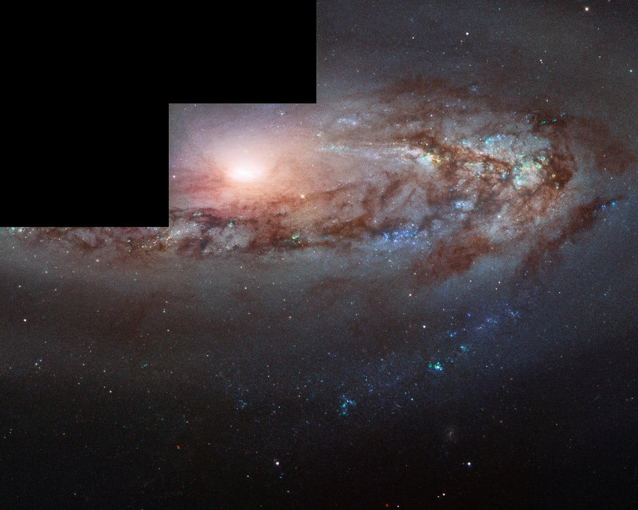 Spiral Galaxy Approaching Milky Way