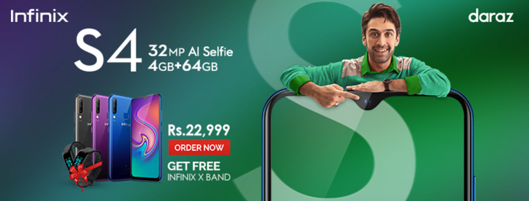 Infinix S4 – The Game Changing 32MP AI Selfie Camera