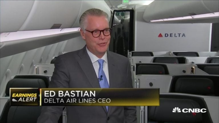 Delta Air Lines CEO Ed Bastian On Beating 2Q Earnings
