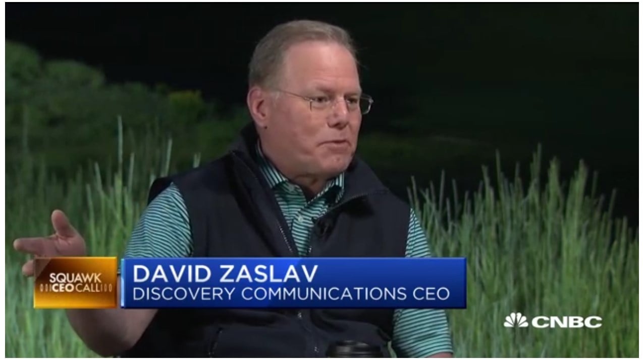 Discovery CEO David Zaslav