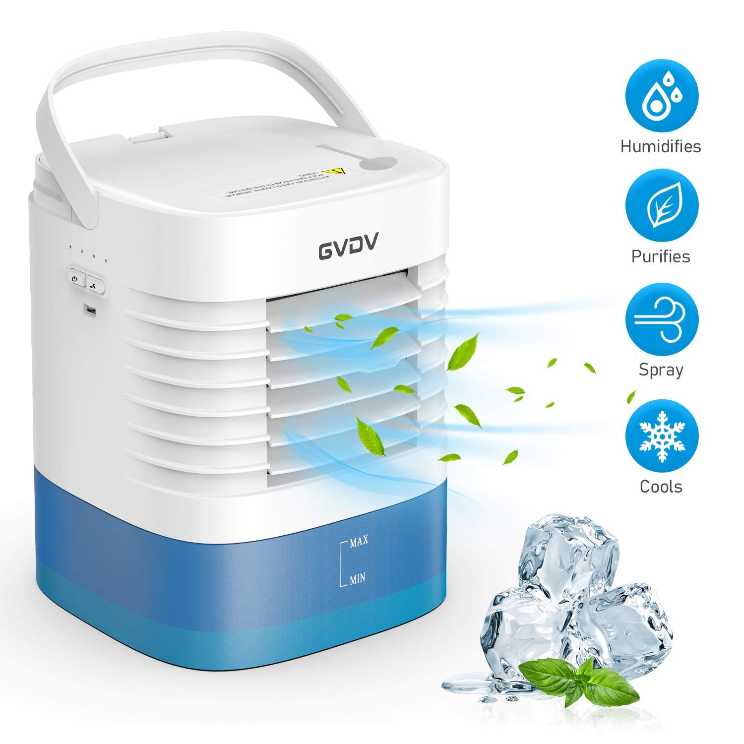 GVDV Personal Air Cooler Ice Conditioner