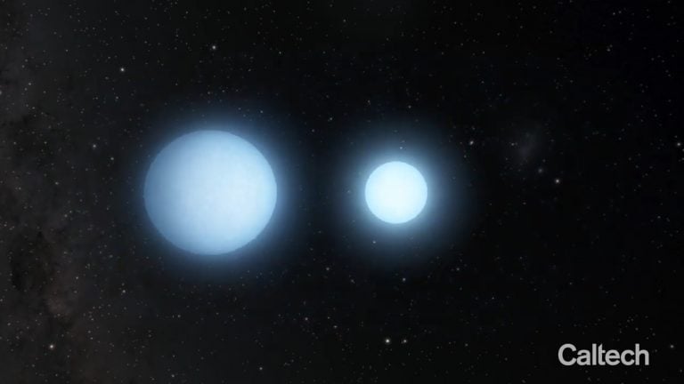 Scientists Observe Two Dead Stars Dance In A Death Spiral