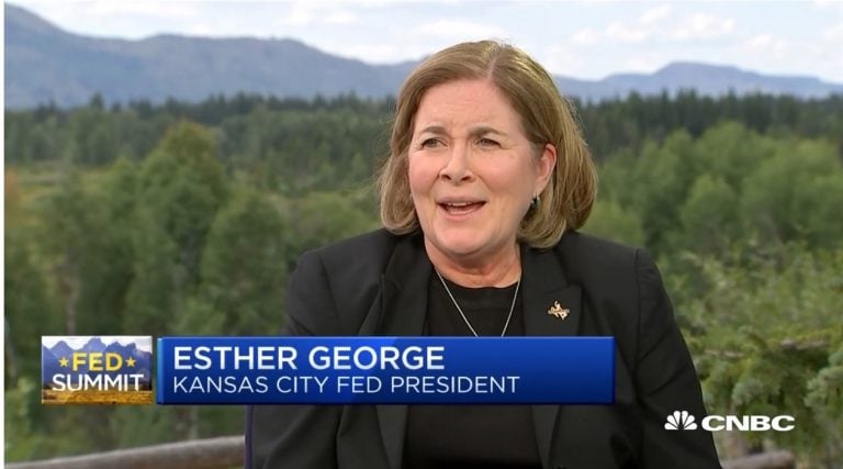 Fed President Esther George: Yield Curve Inversion Is Our Fault