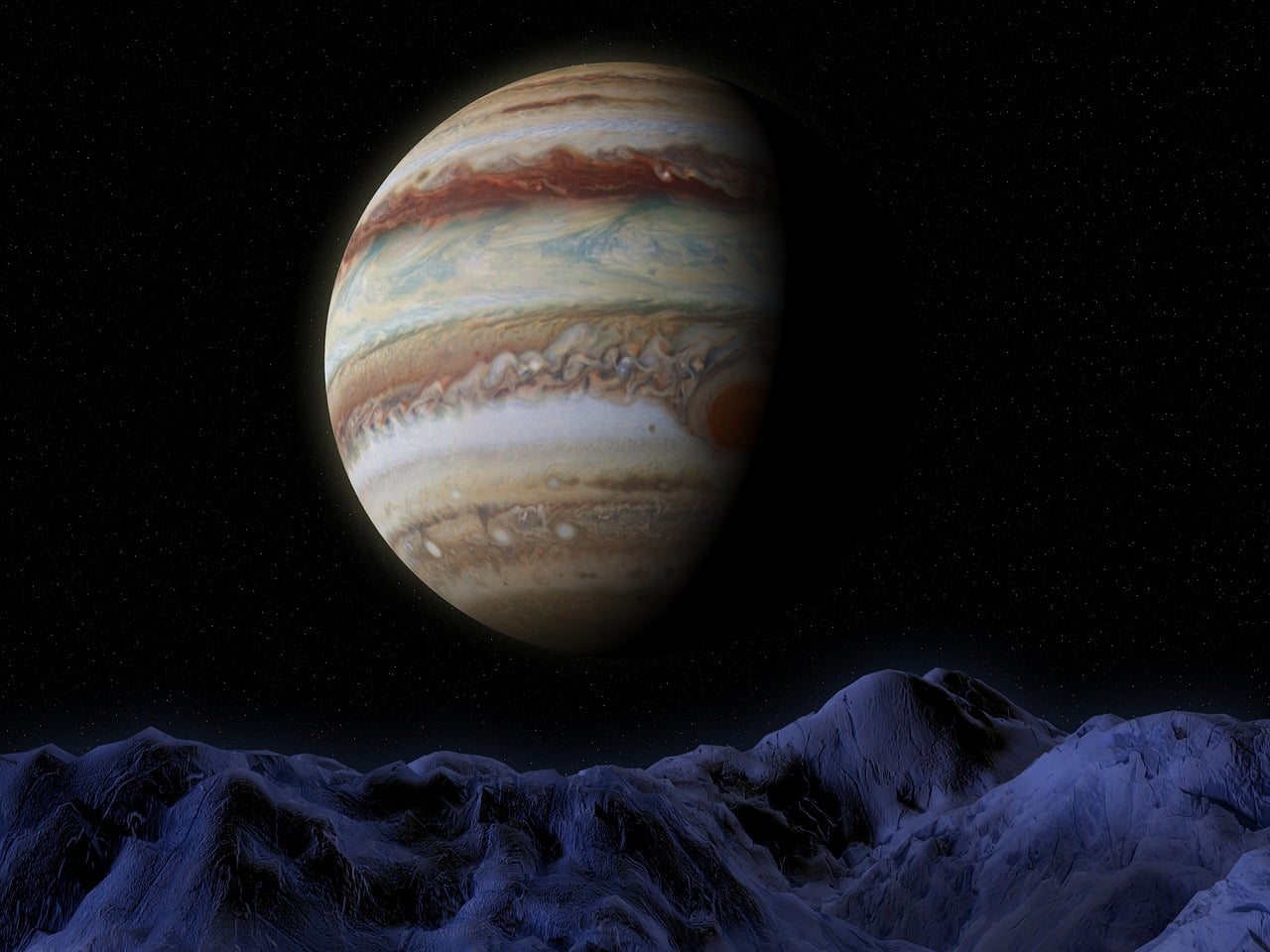 Young Jupiter Newborn Planet