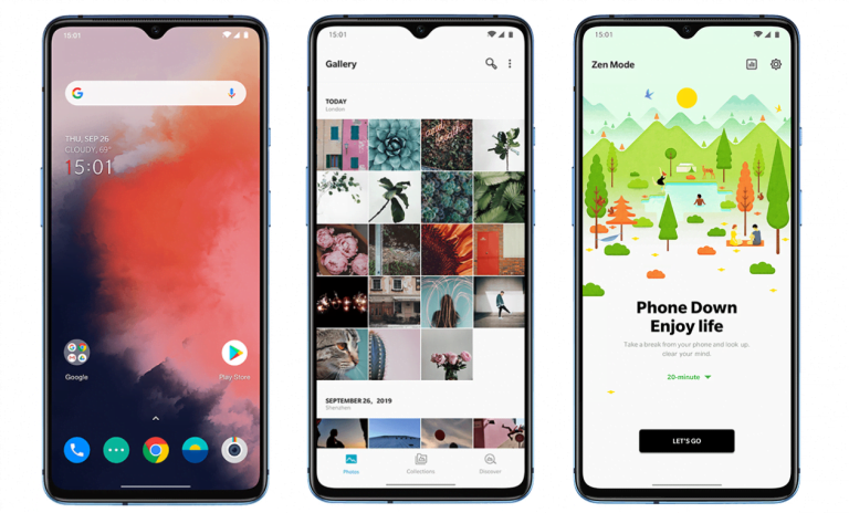 Download the OnePlus 7T wallpapers here [links]
