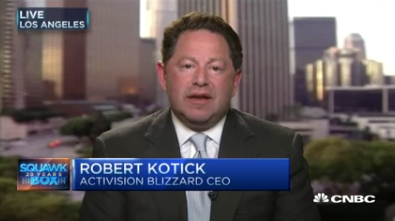 Activision Blizzard CEO Bobby Kotick CNBC