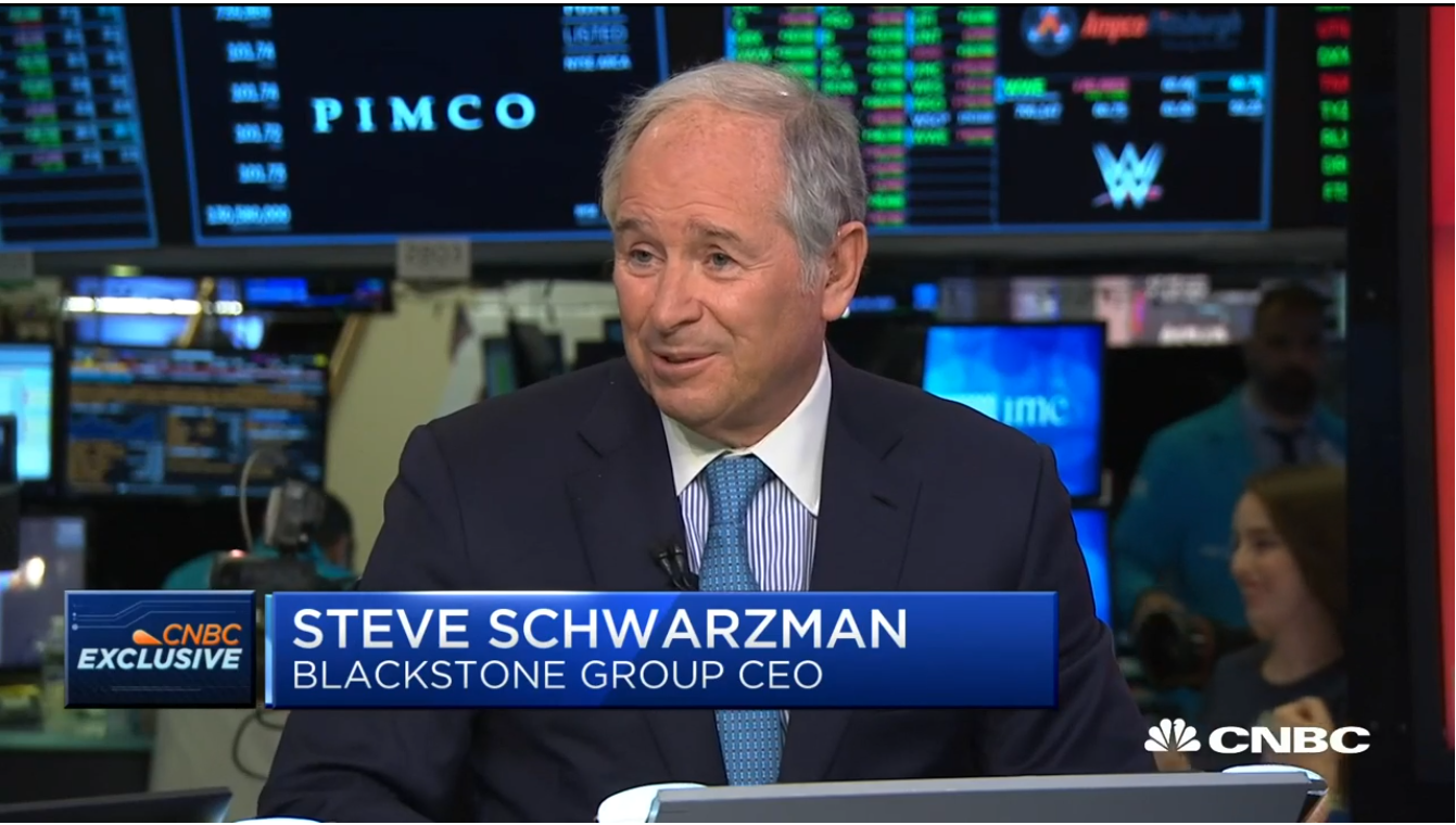 Blackstone Chairman and CEO Steve Schwarzman