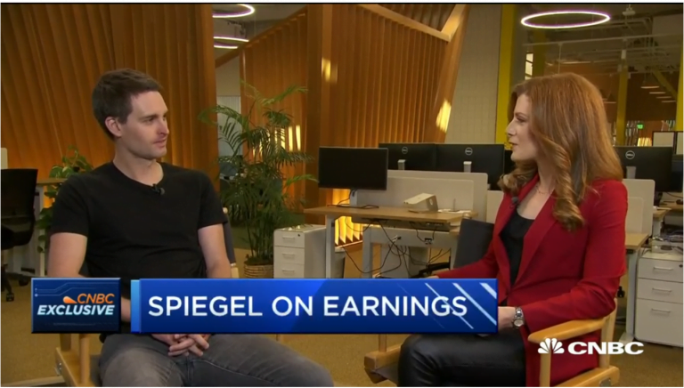 Snap CEO Evan Spiegel on Earnings, User Growth And More