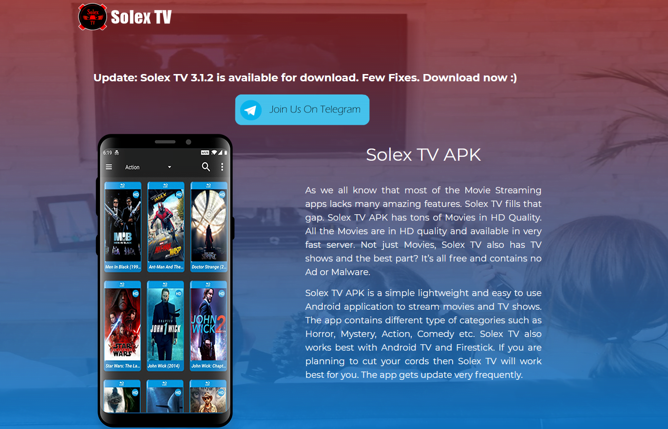 Solex TV App