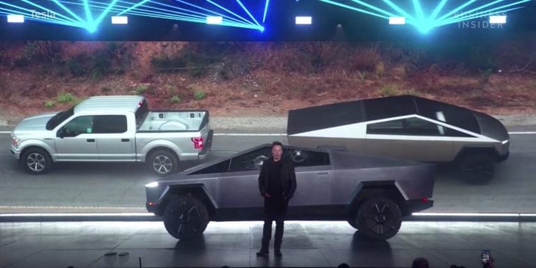 Tesla Cybertruck prototype spotted in Los Angeles